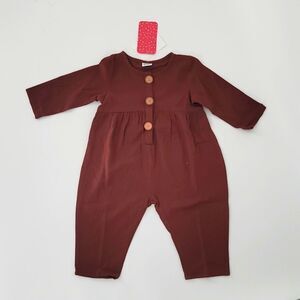 BABY Girl Summer Brown Jumpsuit